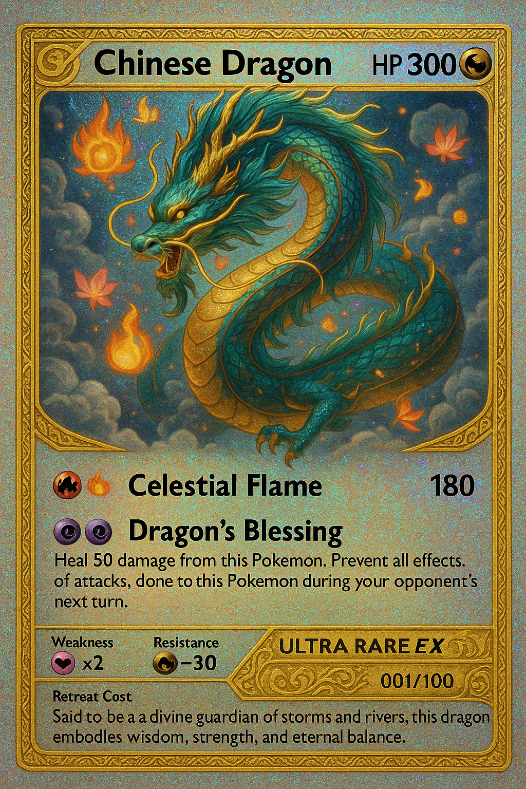 General Pokémon Card Prompt (Customizable)